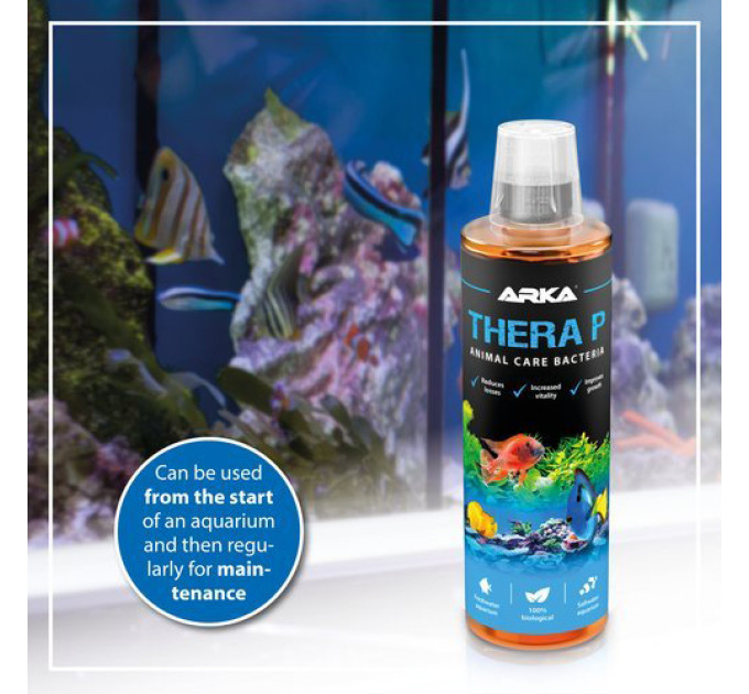 ARKA THERA P (473 ml) бактерии для ухода за животными в аквариуме