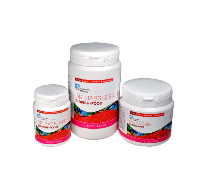 DR. BASSLEER BIOFISH-FOOD EXCEL FLAKE (35g) хлопья для рыб всех видов с повышенным содержанием белка