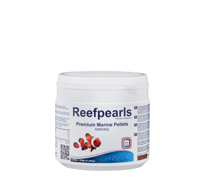 DVH Reefpearls 2,0mm (318g) гранули для морських риб тонучі