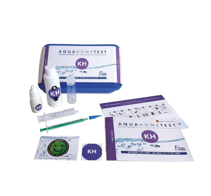 Fauna Marin AQUAHOMETEST KH профессиональный тест КН для морских аквариумов
