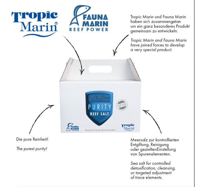 Fauna Marin & Tropic Marin PRS - Purity Reef Salt 11kg сіль для морських акваріумів