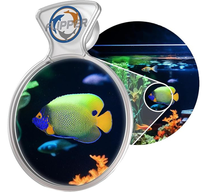 FLIPPER DEEPSEE VIEWER MAX 5" CLEAR лупа на магните для наблюдения за аквариумом