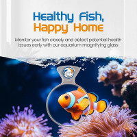 FLIPPER DEEPSEE VIEWER MAX 5" CLEAR лупа на магните для наблюдения за аквариумом