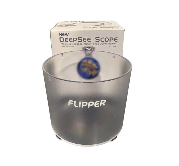 FLIPPER DEEPSEE SCOPE 4" CLEAR насадка для DEEPSEE VIEWER для наблюдения сверху