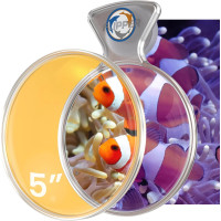 FLIPPER DEEPSEE VIEWER MAX 5" ORANGE FILTER LENS CLEAR светофильтр