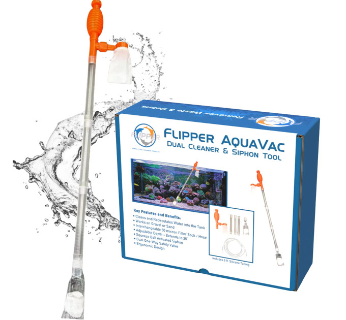 FLIPPER AquaVac очиститель грунта и сифон