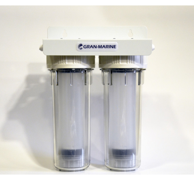 GRAN-MARINE OSMO-RESIN STATION постфильтр на два картриджа для использования с ионообменной смолой