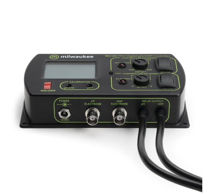 Milwaukee MC125 PRO 2-in-1 pH/ORP Controller - контроллер pH/ORP с двумя программируемыми выходами