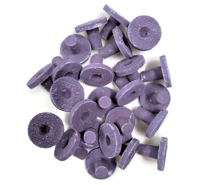 Oceans Wonders NextGen 1" Ceramic CORALLINE PURPLE Coral Frag Plug керамическая плашка 25мм с ножкой