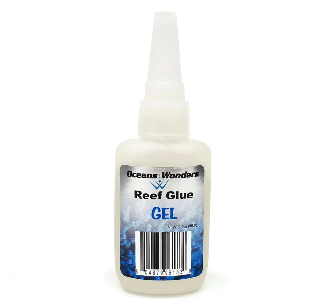 Oceans Wonders Reef Glue Gel 2.0oz (56.8g) цианоакрилатный клей-гель для кораллов