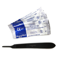 Oceans Wonders 6" Black Oxide Coral Scalpel w/ 10 Blades скальпель для мягких кораллов