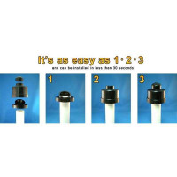 Maggie Mini Muffler 32mm Black колокол на сливную трубу