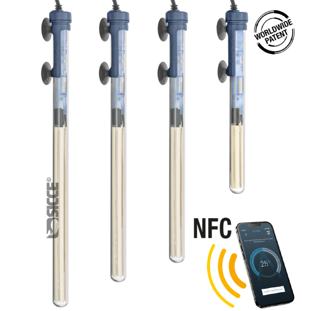 SICCE SCUBA CONTACTLESS 100W аквариумный нагреватель с электронным термостатом и настройкой через NFC