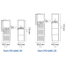 SICCE SHARK PRO NANO 250 внутренний фильтр 250 л/ч на магнитном креплении