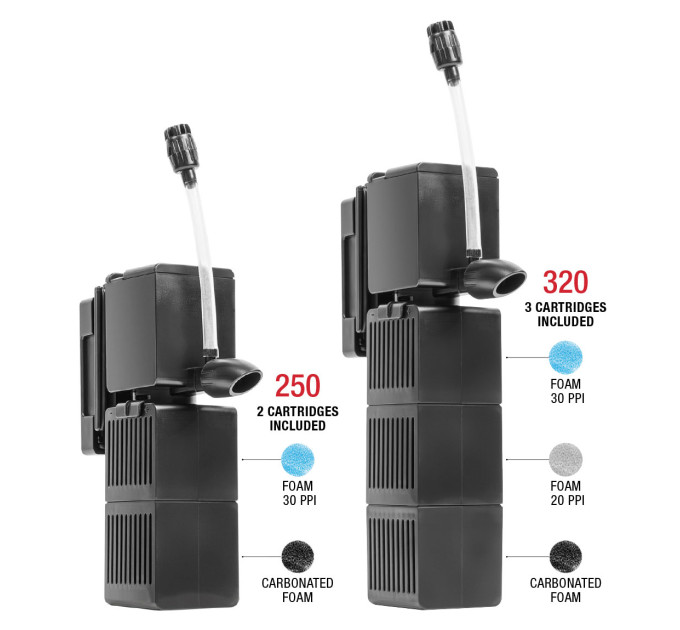 SICCE SHARK PRO NANO 250 внутренний фильтр 250 л/ч на магнитном креплении