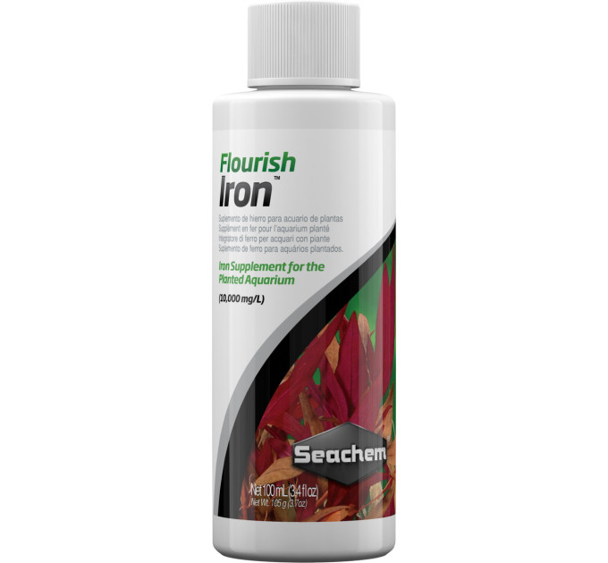 Seachem Flourish Iron (100ml) добавка железа