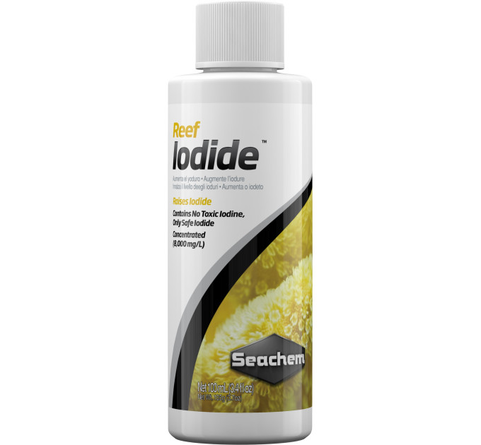 Seachem Reef Iodide (100ml) йод для морских аквариумов