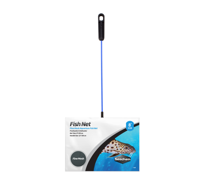 Seachem Fish Net 20 cm / 8" - Fine Mesh сачок для рыб и креветок