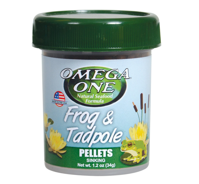 Omega One Frog & Tadpole Pellets (34g) EXP DEC 2025