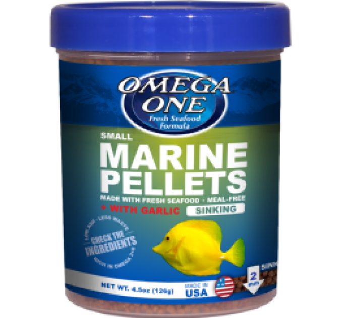 Omega One Garlic Marine Pellets (126g)