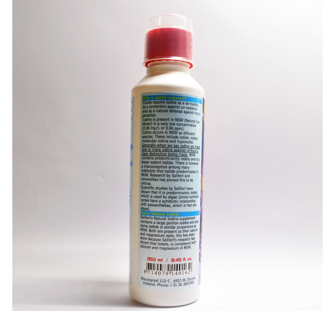 Знято з виробництва - Salifert Natural Iodine