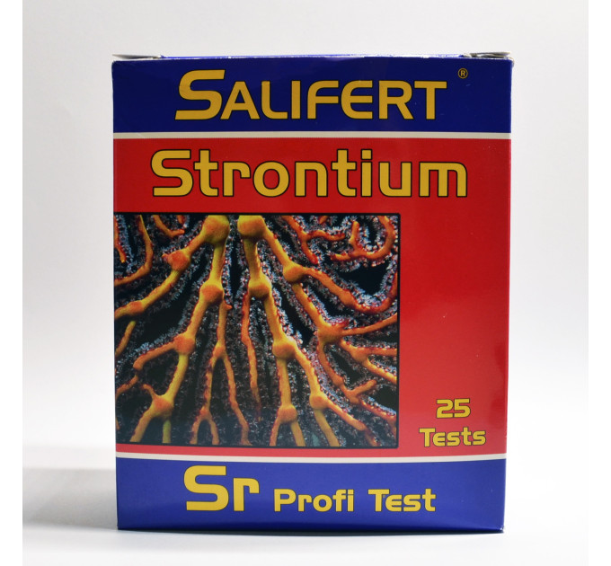 Salifert Strontium (Sr) Profi Test тест на стронций для морских аквариумов