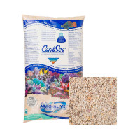 CaribSea Fiji Pink 20lb (9кг) живой песок для морских аквариумов фракция 0,5-1,5мм