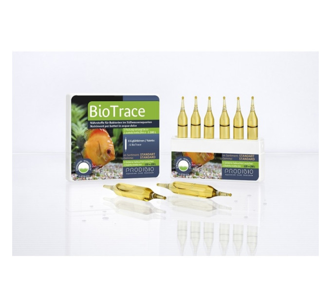 Знято з виробництва - Prodibio BioTrace 6 добавка для усиления биологической фильтрации в пресноводных аквариумах