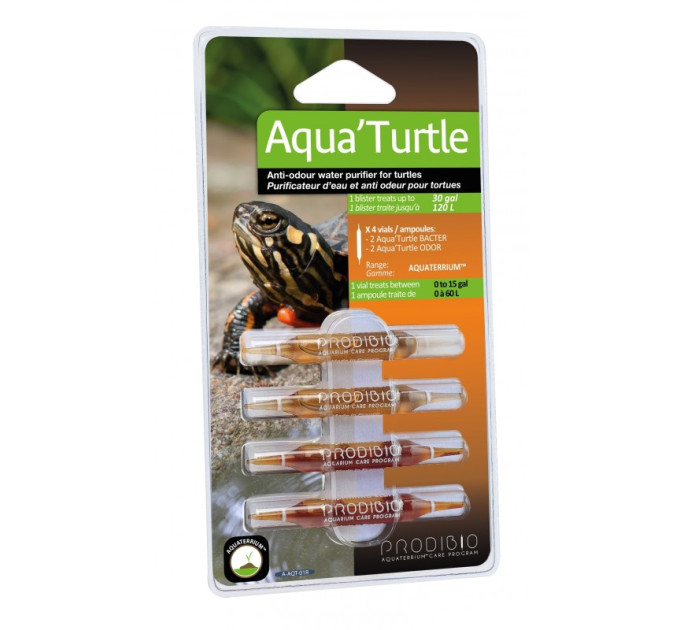 Prodibio Aqua'Turtle 4 кондиционер и культура бактерий для акватеррариумов