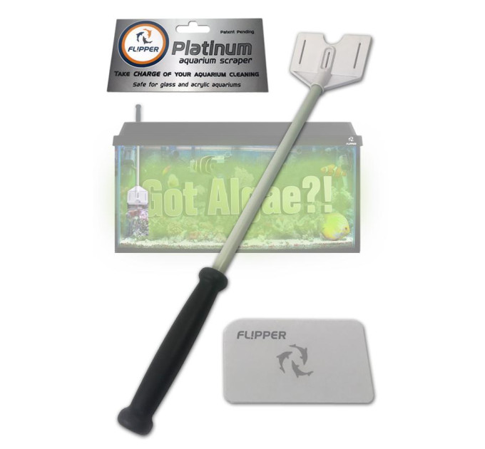 FLIPPER PLATINUM 18" скребок для стекла и акрила со сменной насадкой