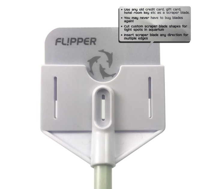 FLIPPER PLATINUM 18" скребок для стекла и акрила со сменной насадкой