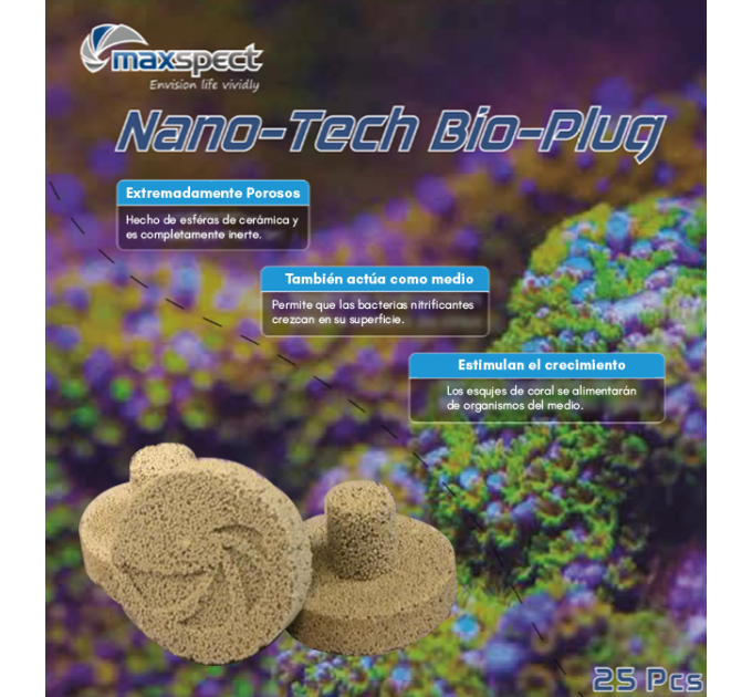 Maxspect Nano-Tech Bio-Plug плашки из биокерамики
