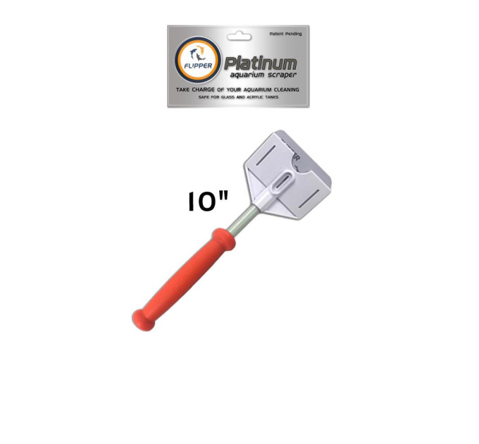 FLIPPER PLATINUM 10" скребок для стекла и акрила со сменной насадкой