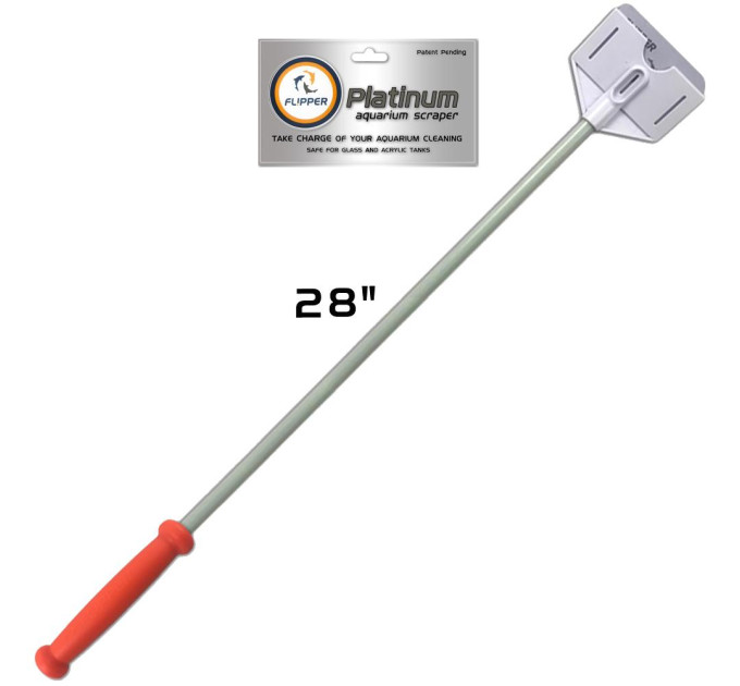 FLIPPER PLATINUM 28" скребок для стекла и акрила со сменной насадкой