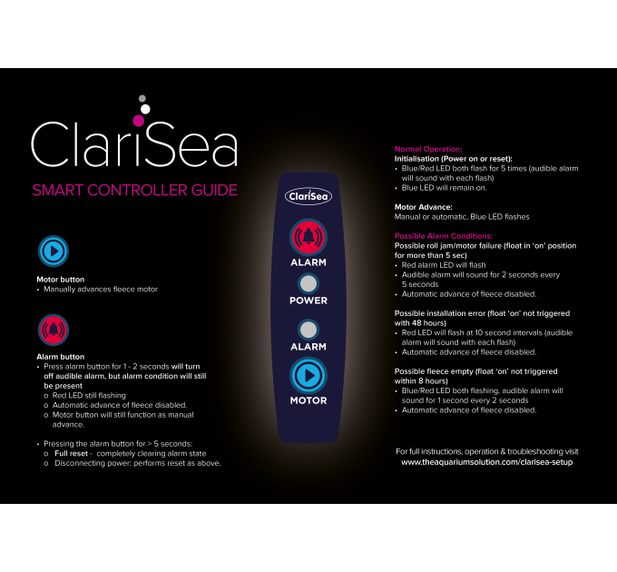ClariSea SK-3000 AUTO флісовий барабанний фільтр для акваріумів до 750л