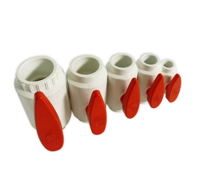 Royal Exclusiv PVC Union Ball Valve 20mm compact