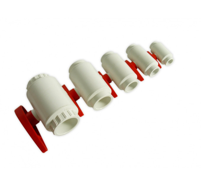 Royal Exclusiv PVC Union Ball Valve 32mm compact