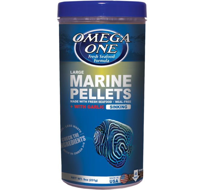 Omega One Garlic Marine Pellets L (255g)