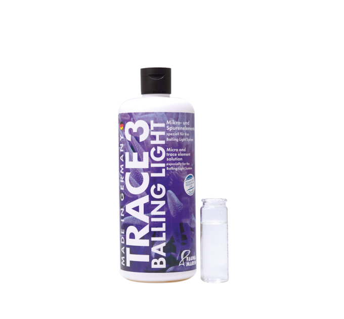 Fauna Marin Balling Trace 3 Metallic Health Fluorescent Effect - 500ml концентрированная смесь микро и макро элементов для приготовления раствора 