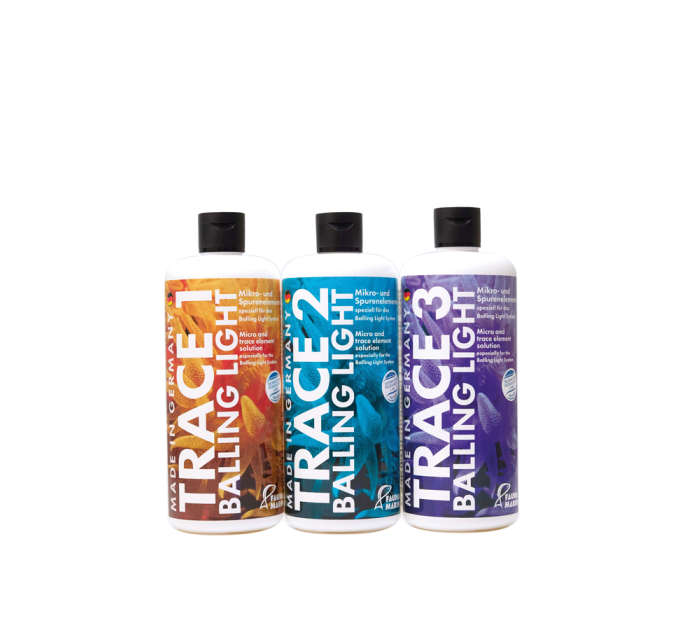 Fauna Marin Balling Trace 3 Metallic Health Fluorescent Effect - 500ml концентрированная смесь микро и макро элементов для приготовления раствора 