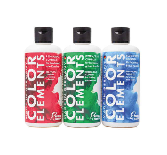 Fauna Marin Color Elements Green Blue Complex - 500ml комплекс микроэлементов для усиления роста и цвета кораллов