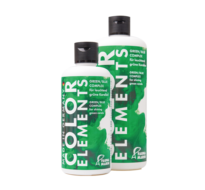 Fauna Marin Color Elements Green Blue Complex - 500ml комплекс микроэлементов для усиления роста и цвета кораллов