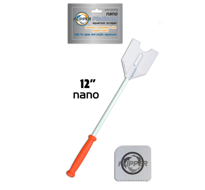 FLIPPER PLATINUM NANO 12" скребок для стекла и акрила со сменной насадкой