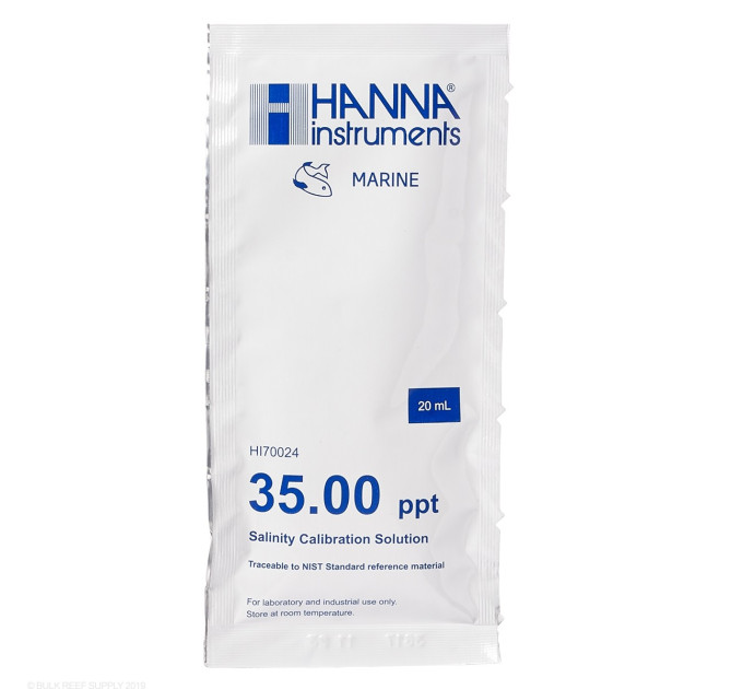 HANNA 35 ppt Salinity Calibration Solution калибровочный раствор