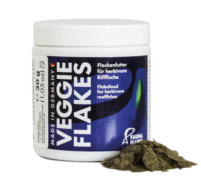 Fauna Marin Veggie Flakes (250 ml) хлопья травоядных рифовых рыб