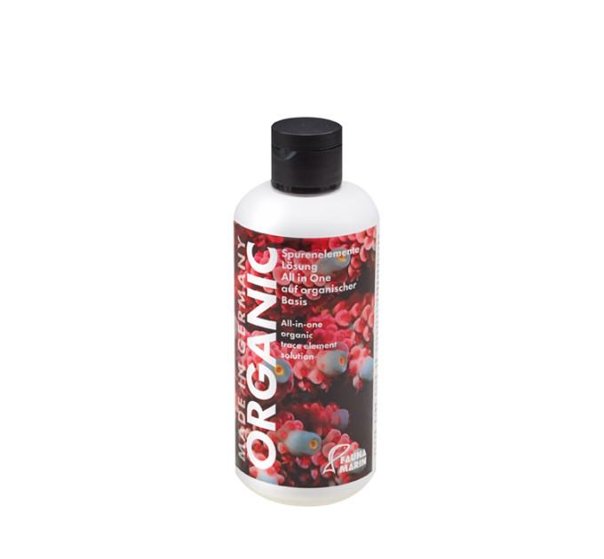 Fauna Marin Organic - 250ml комплекс поживних речовин та мікроелементів для посилення зростання і кольору коралів