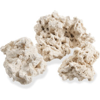CaribSea South Seas Base Rock 40lb Box натуральный арагонитовый камень для морских и цихлидных аквариумов
