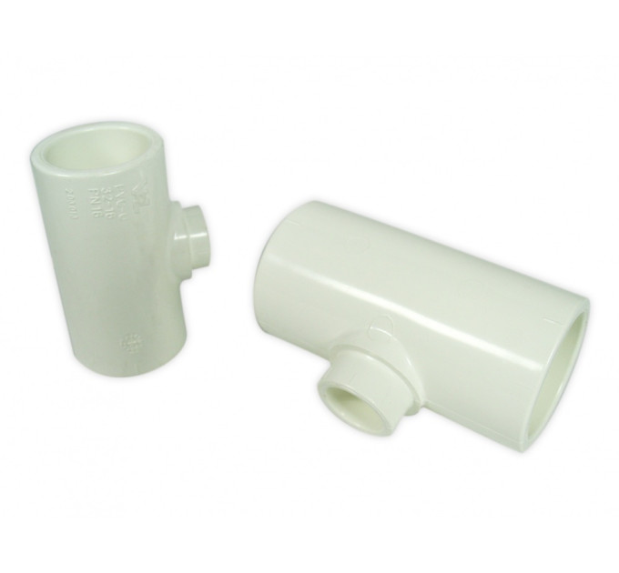 Royal Exclusiv PVC T-piece Ø 40 mm / 40mm / 20mm