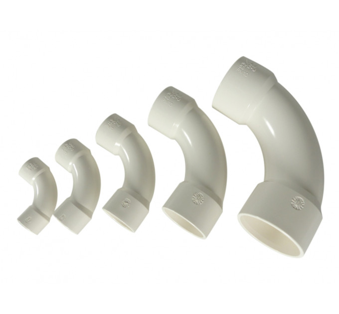 Royal Exclusiv PVC 90° arch Ø 25mm white