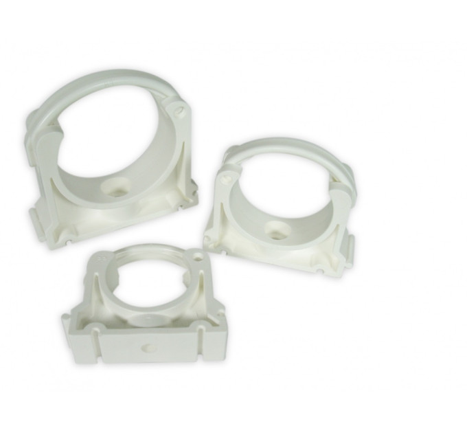 Royal Exclusiv PVC pipe clamp Ø 40mm white